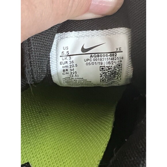 Nike Womens Air Zoom Pegasus 36 Shield AQ8006-002 Black Running Shoes Sz 5.5 - Picture 10 of 16